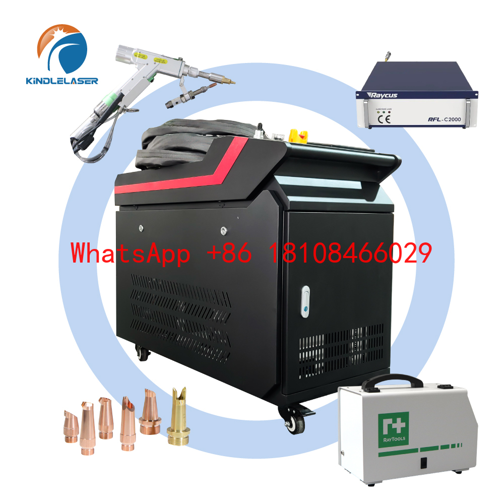 Industrial Laser Welding Machine Hand Held - KindleLaser Industrielle Faserlaser-Schweißmaschine mit Handpistole für