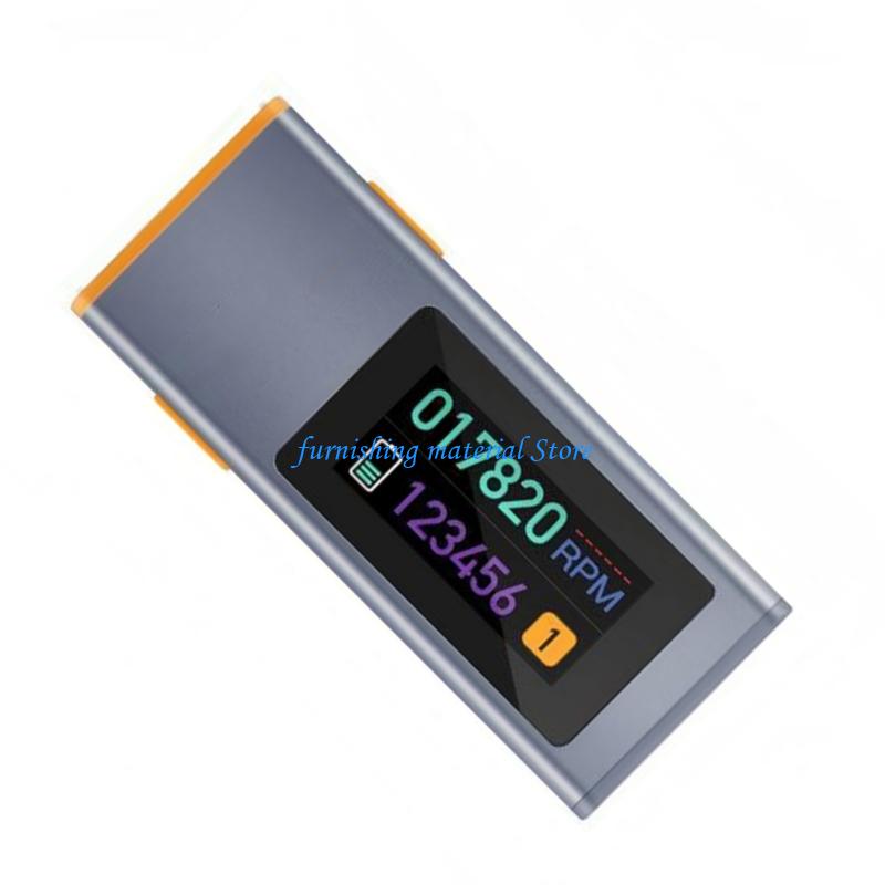 Industrial Laser Tachometer - Y5GD 300–200.000 U/min Drehzahlmesser mit Chip