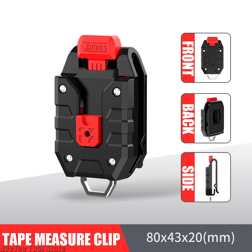 Industrial Laser Tape Measure - NEUES Universal-Maßband Schnell hängender Gürtelclip für