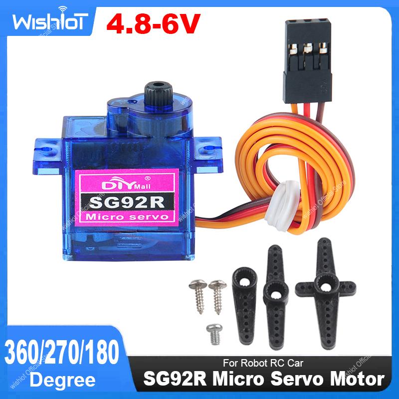 Servo Motor Cnc - SG92R Micro-Servomotor, 4,8–6 V, 360/270/180 Grad,
