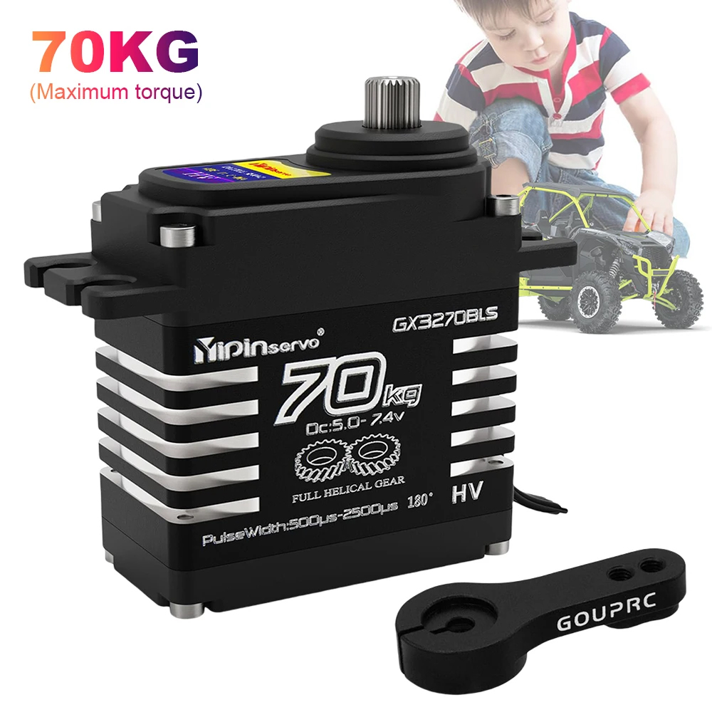 1/2 Stück 70KG Hochdrehmoment  – Servo Motor Cnc Bewertung und Preis