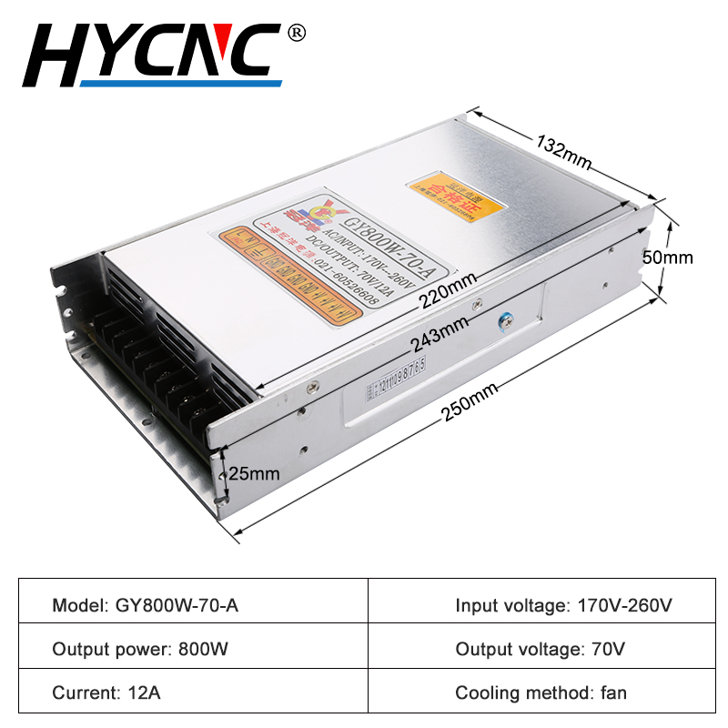 GY800W-70-A Motor Drive 70V 80 – Industrial Laser Engraver Bewertung und Preis