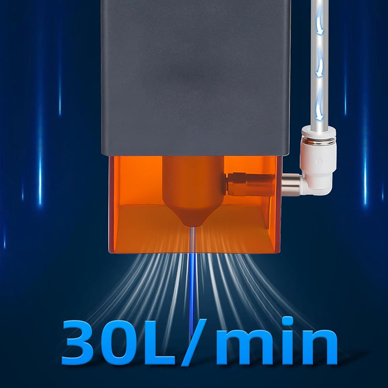 CNC 30 l/min Laser-Luftunterst – Industrial Laser Engraver Bewertung und Preis