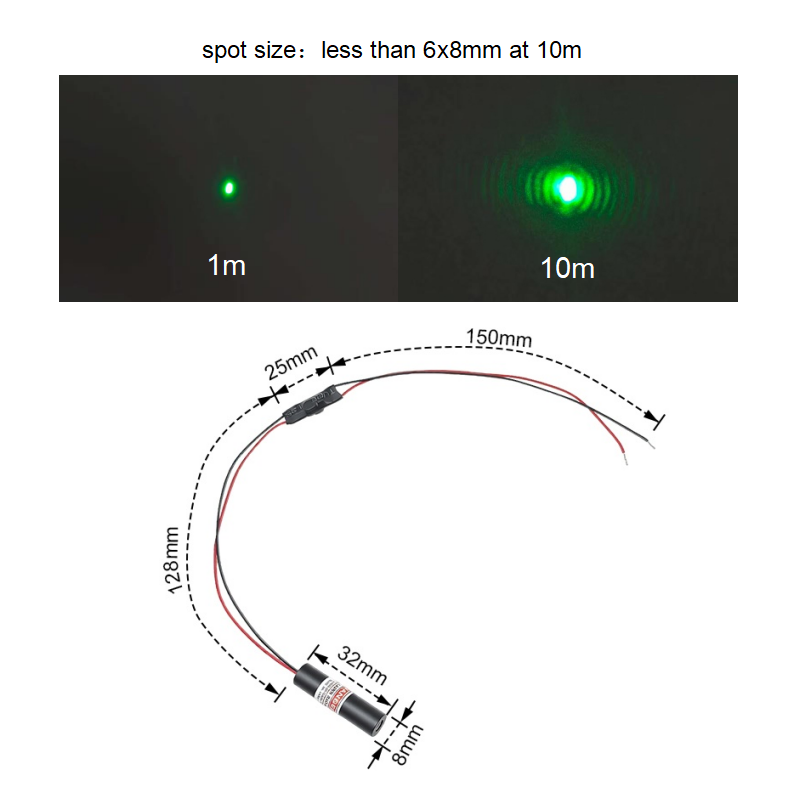 Wirtschaftliches Kompaktes Grü – Industrial Laser Diode Bewertung und Preis