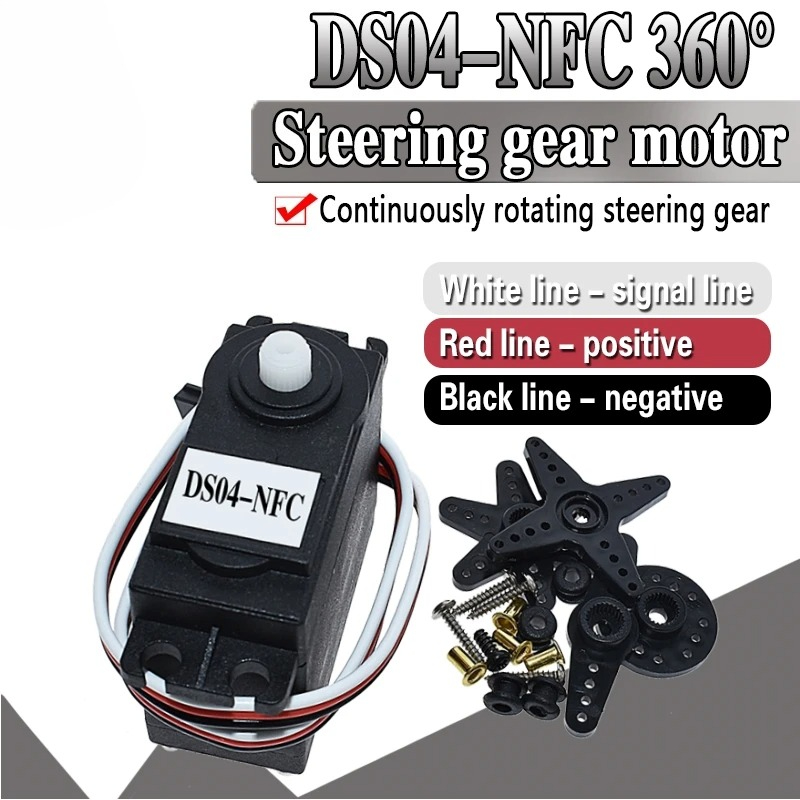 DS04-NFC Servo 360-Grad Kontin – Servo Motor Cnc Bewertung und Preis