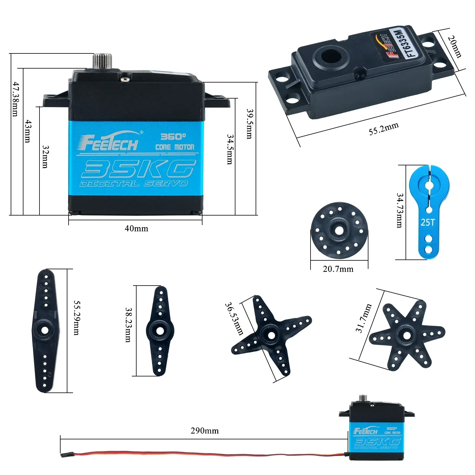 Feetech FT6335M Digital RC Ser – Servo Motor Cnc Bewertung und Preis