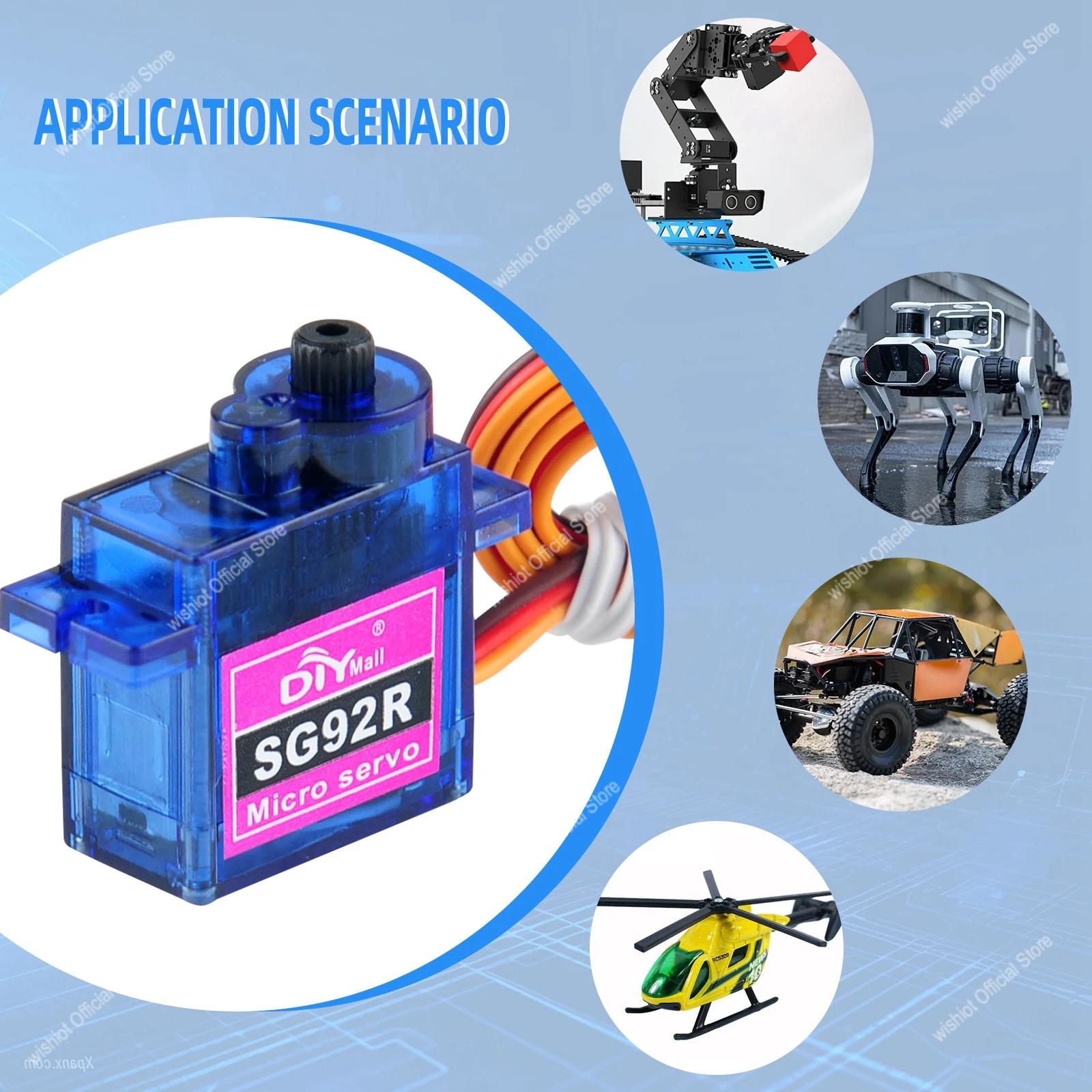 SG92R Micro-Servomotor, 4,8–6  – Servo Motor Cnc Bewertung und Preis