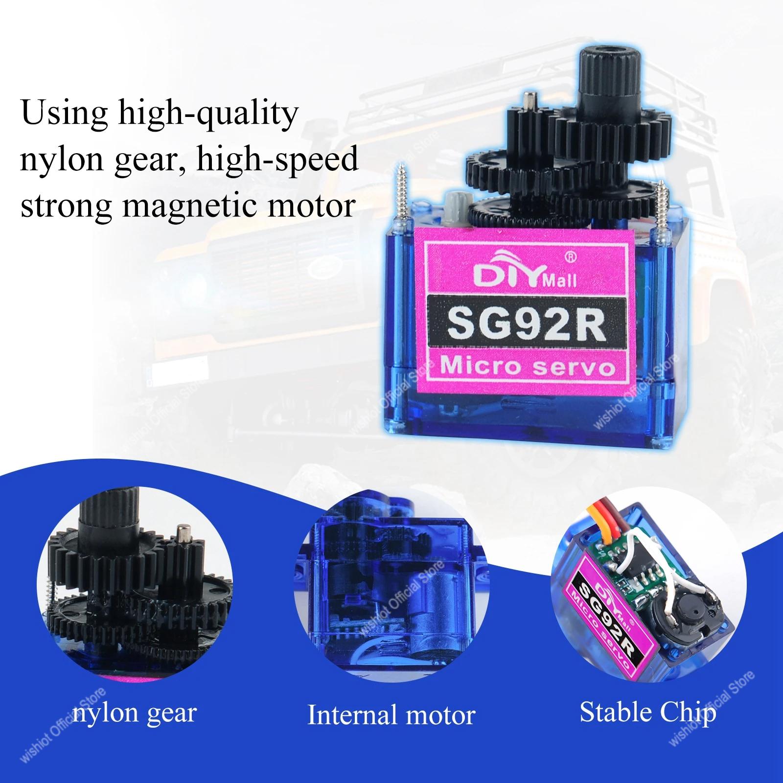 SG92R Micro-Servomotor, 4,8–6  – Servo Motor Cnc Bewertung und Preis